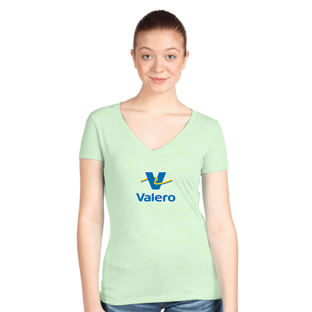 Women's Valero Gas Station Next Level V-Neck T-Shirt